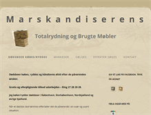 Tablet Screenshot of marskandiseren.com